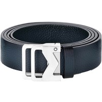 Фото Ремінь Montblanc Buckle Sfumato 35 mm Leather Belt синій 131181
