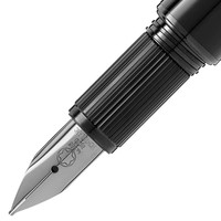Ручка пір'яна Montblanc Starwalker Blackcosmos Precious Resin Fountain Pen чорна 132528