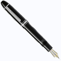 Ручка пір'яна Montblanc Meisterstück Platinum-coated 149 чорна 0.50мм 132104