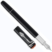 Ручка пір'яна Montblanc Heritage Rouge and Noir Black M чорна 132107