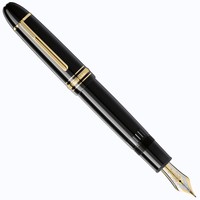 Ручка пір'яна Montblanc Meisterstück Gold-coated 149 чорна 0.62мм 132113