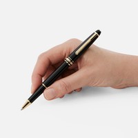 Ручка-ролер Montblanc Meisterstuck Gold-Coated чорна 132457