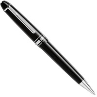 Фото Ручка кулькова Montblanc Meisterstück Platinum Line чорна 132491