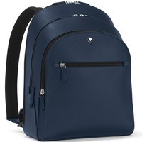 Фото Рюкзак Montblanc Sartorial medium backpack 3 compartments синій 131716