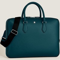 Фото Сумка для документів Montblanc Sartorial Thin Document Case Cyprus Blue 198853