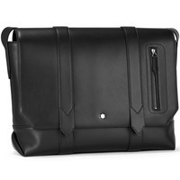 Фото Сумка-месенджер Montblanc Meisterstuck Selection Soft Medium Messenger Black 131236