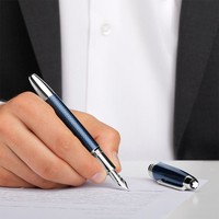 Фото Ручка перова Montblanc 146 SOL Blue 132096